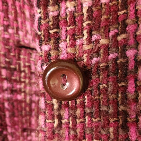 Vintage Banana Republic Raw Cloth Coat - Picture 3 of 5